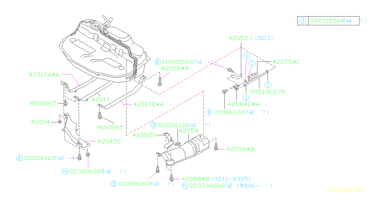 Subaru Fuel Lines Diagrams