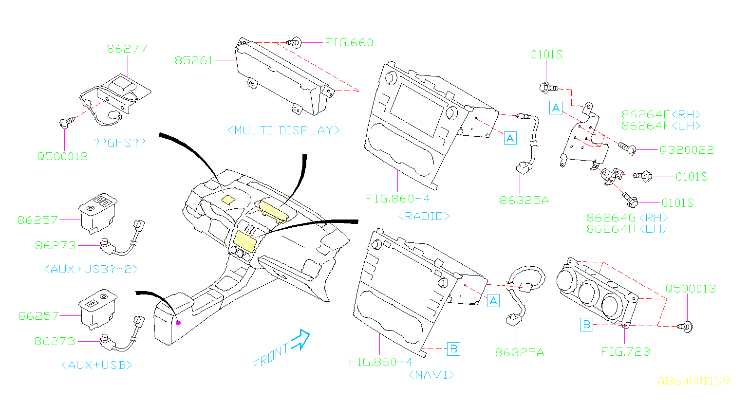 Subaru Impreza Radio Wiring Harness. FEEDER Cord ADP ...