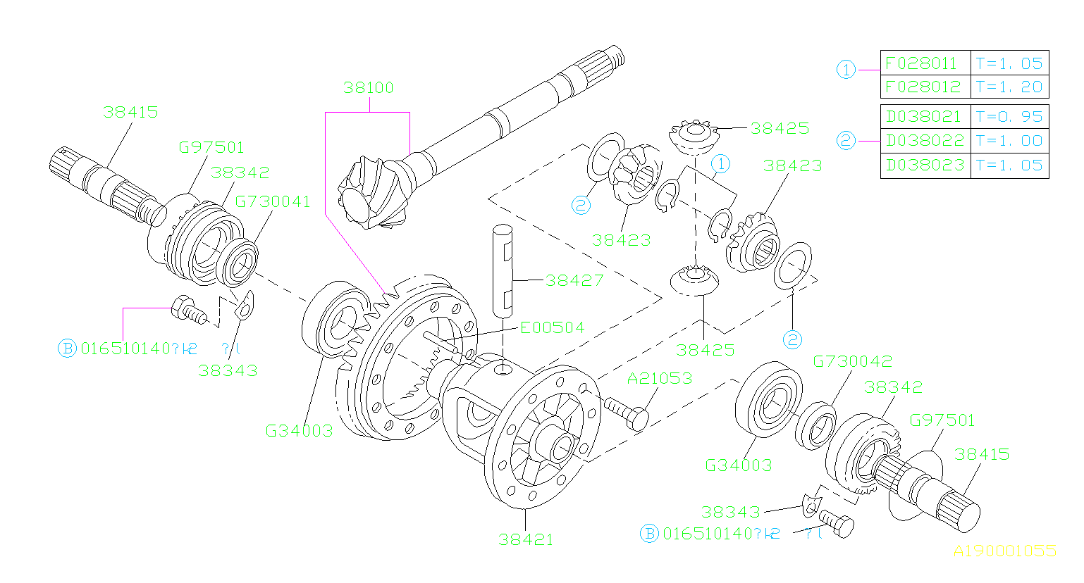 Subaru Forester Shaft Axle Drive. SFT Axle Drive. DIFFERENTIAL ...