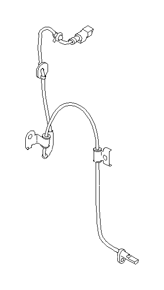 Subaru Outback Abs Wheel Speed Sensor Left Front