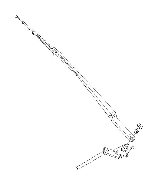 Subaru Impreza Windshield Wiper Linkage Link Windshield