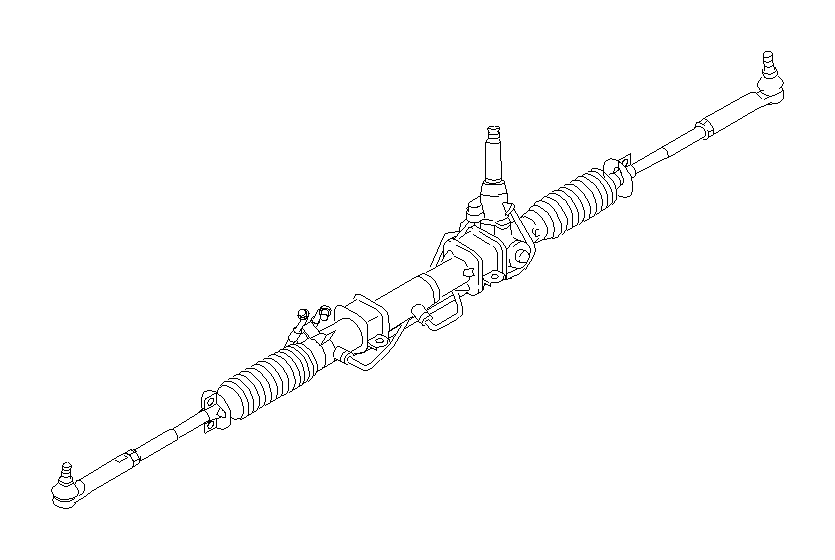 Subaru Impreza Rack And Pinion Steering Gear Box Power