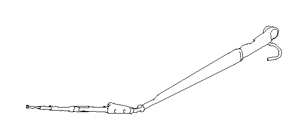 Subaru Crosstrek Arm Windshield Wiper Passenger Wiper Arm