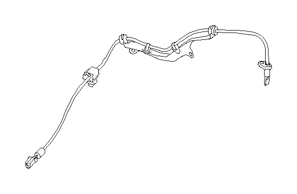 Subaru Forester Abs Wheel Speed Sensor Right Rear