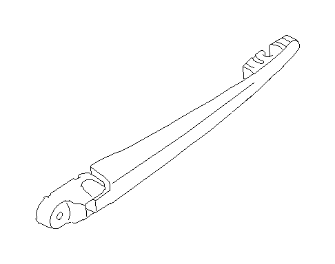 Subaru Forester Back Glass Wiper Arm Rear Electrical
